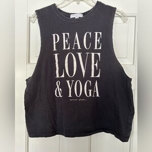 Spiritual Gangster Grey Muscle Tank- Medium